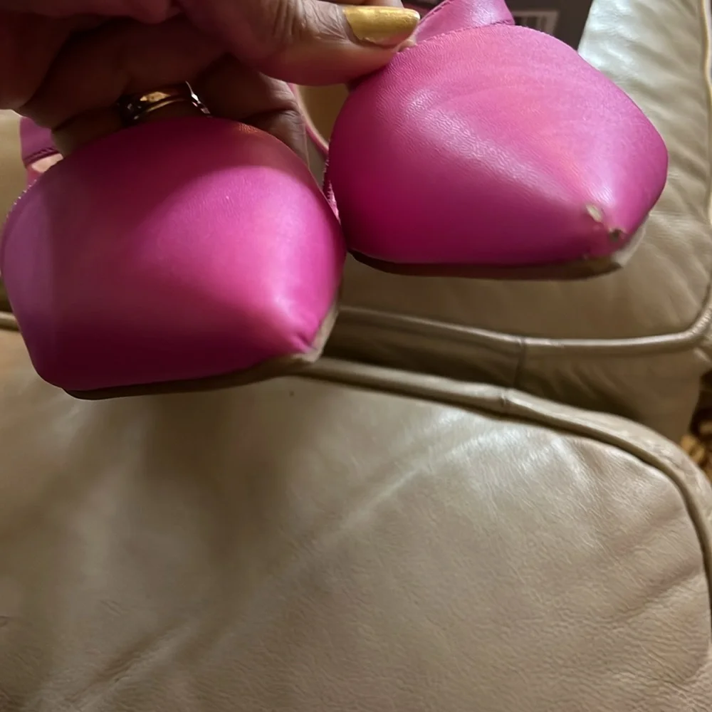 Journee Collection Pink Flats Sz 11